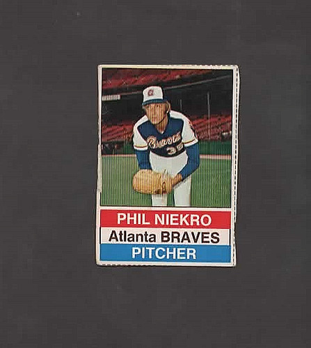 1976 Phil Niekro [Hand Cut] #3