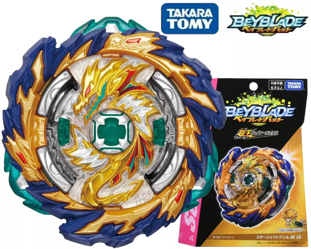 Beyblade Burst Sparking / Superking B-167 - Mirage Fafnir .Nt .2s em  Promoção na Americanas