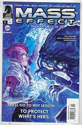 Mass Effect Comic 1 Invasion Cover A Massimo Carnevale First Print 2011 Walters
