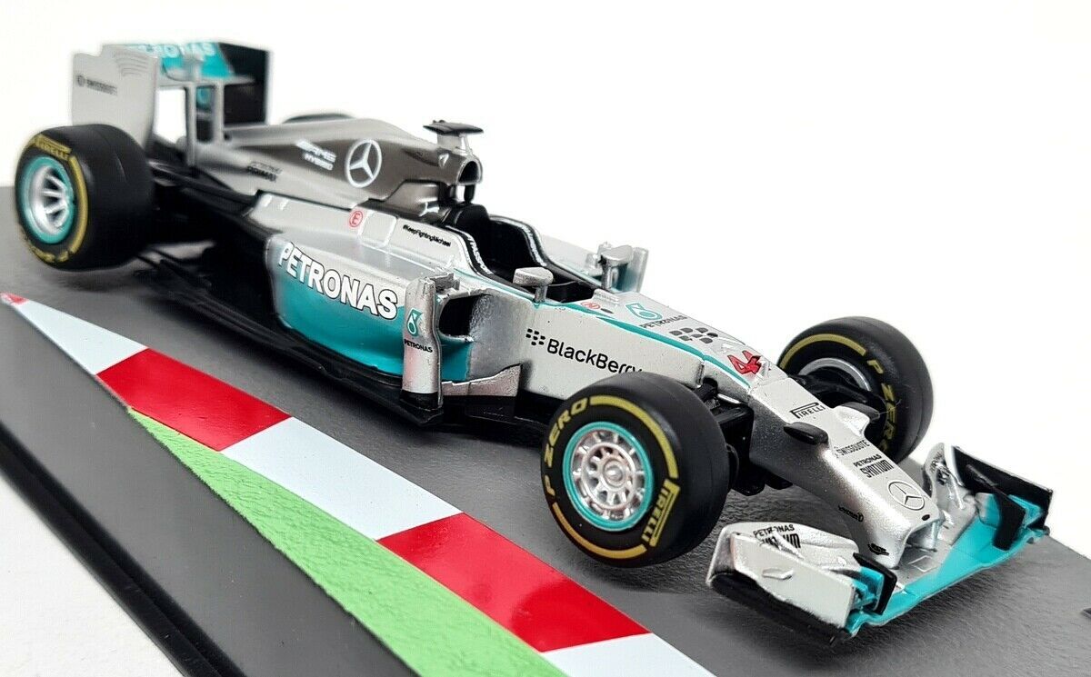 1/43 Spark Mercedes W05 イタリアGP 2014 Atlas 1/43 - Mercedes F1 W05 Hybrid 2014 Lewis Hamilton