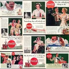 Lot of 9 1930's Drink Coca-Cola Soda Beverage Refreshing Vintage 30s Print Ads