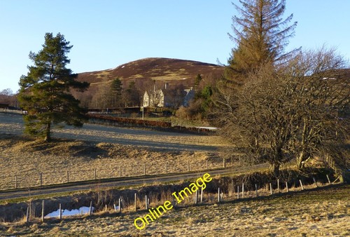 Photo 6x4 Tirinie House Tirinie\/NN8867 In Glen Fender.Meall Gruaim is c2013
