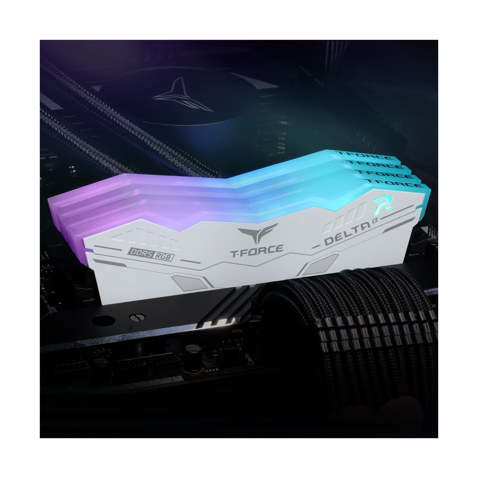 TEAMGROUP T-FORCE DELTA Alpha RGB DDR5 Ram 32GB Kit (2x16GB) 5600MHz ...