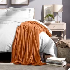 Bare Home Microplush Fleece Blanket - 300 GSM - Fuzzy Microfleece - Soft  Plush