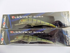 SEBILE "PRE-BERKLEY" SALTWATER EVIDENCE SERIES ACAST MINNOW 95SL - 2 LURES -SS57