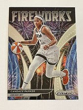 2022 Panini WNBA Prizm Basketball Fireworks #9 - Candace Parker - Chicago Sky