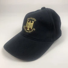 Germany Rothenburg Hat Cap Strap Back Blue