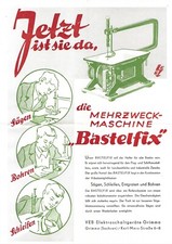 PROSPEKT  -- MEHRZWECKMASCHINE  "BASTELFIX"