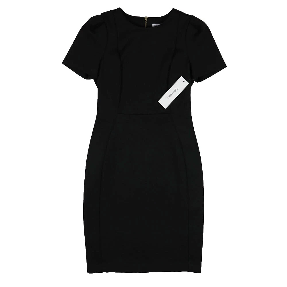 Calvin Klein Short Sleeve Sheath Dresses for Women