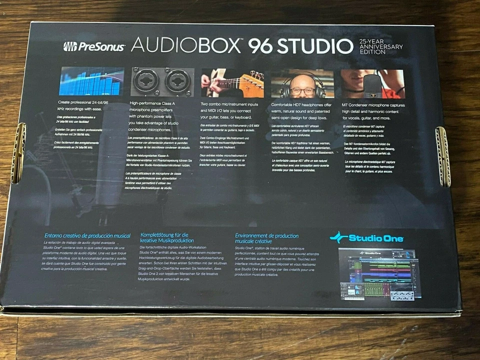 Presonus Audiobox 96 Studio Complete Hardware/Software Recording Kit - Image 4 of 4