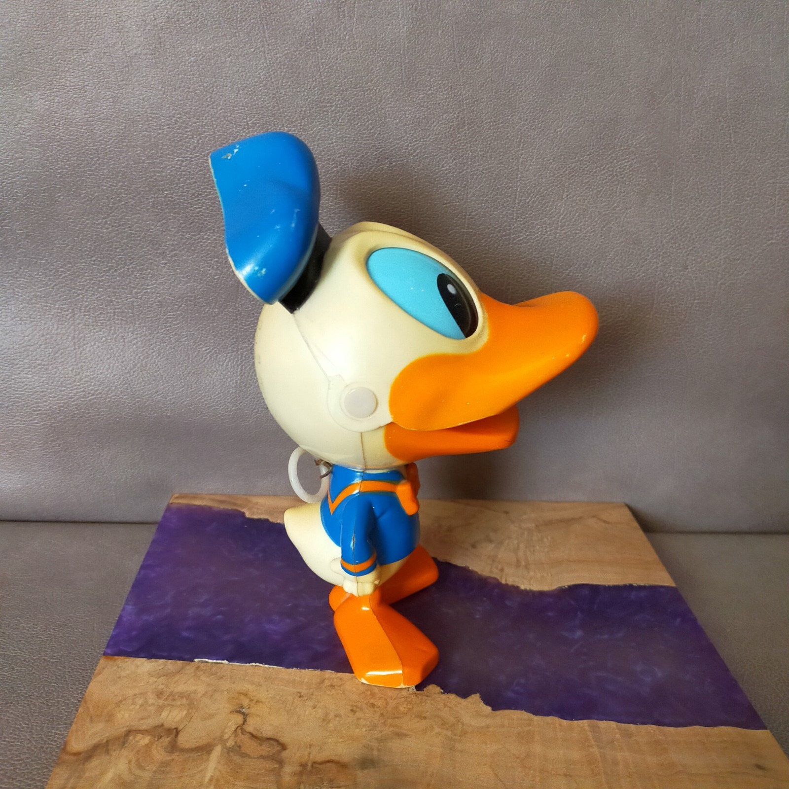 Vintage Donald Duck Disney Pull String Toy RARE Talking Character