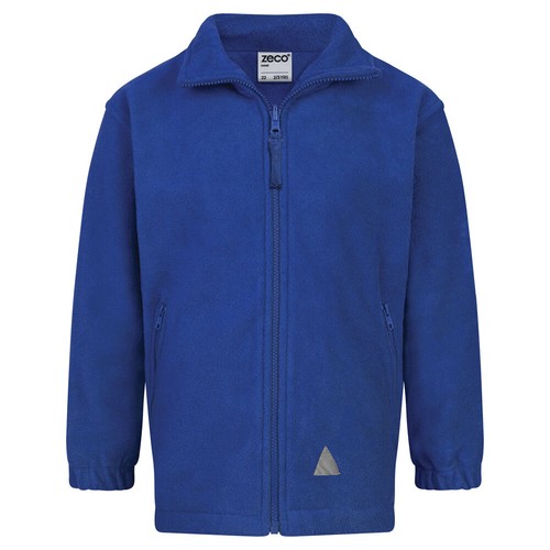 Zeco Kids Child School Uniform Plain Polar Fleece Zip Jacket (3yrs-Adult XL) - Picture 8 of 16