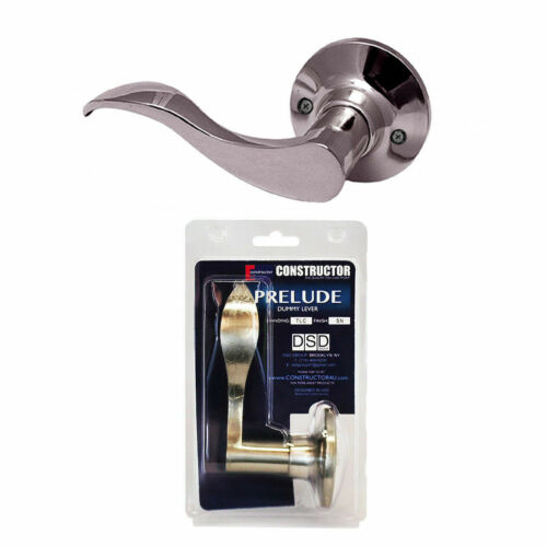 Constructor Prelude Satin Nickel Türschloss Set Hebel Einstieg Sichtschutz Durchgang Attrappe - Bild 9 von 11