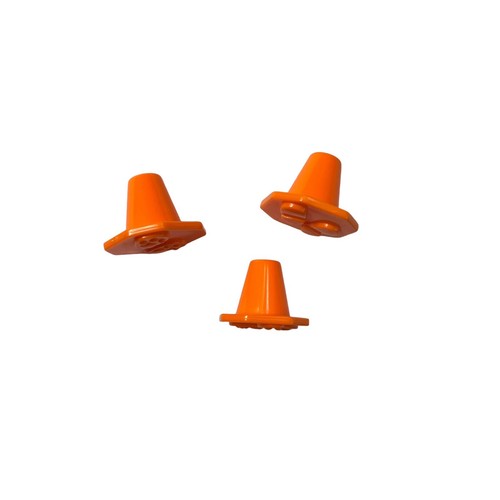2001 Bob the Builder, Play-Doh Set Molds 2 Bob, 2 Wendy, 2 Cats, Cones and Bases - Picture 20 of 21