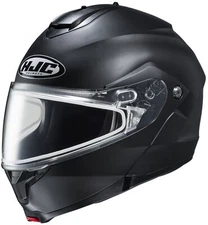 HJC C 91 MATTE BLACK SNOW MOTORCYCLE MODULAR HELMET