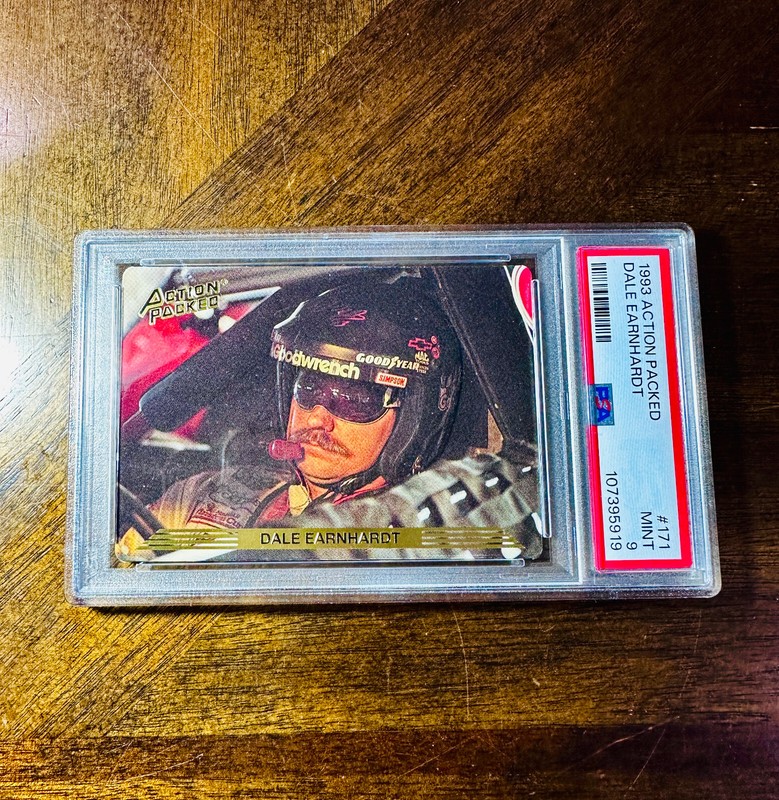 Dale Earnhardt PSA 9 1993 Action Packed #171 NASCAR Goodwrench