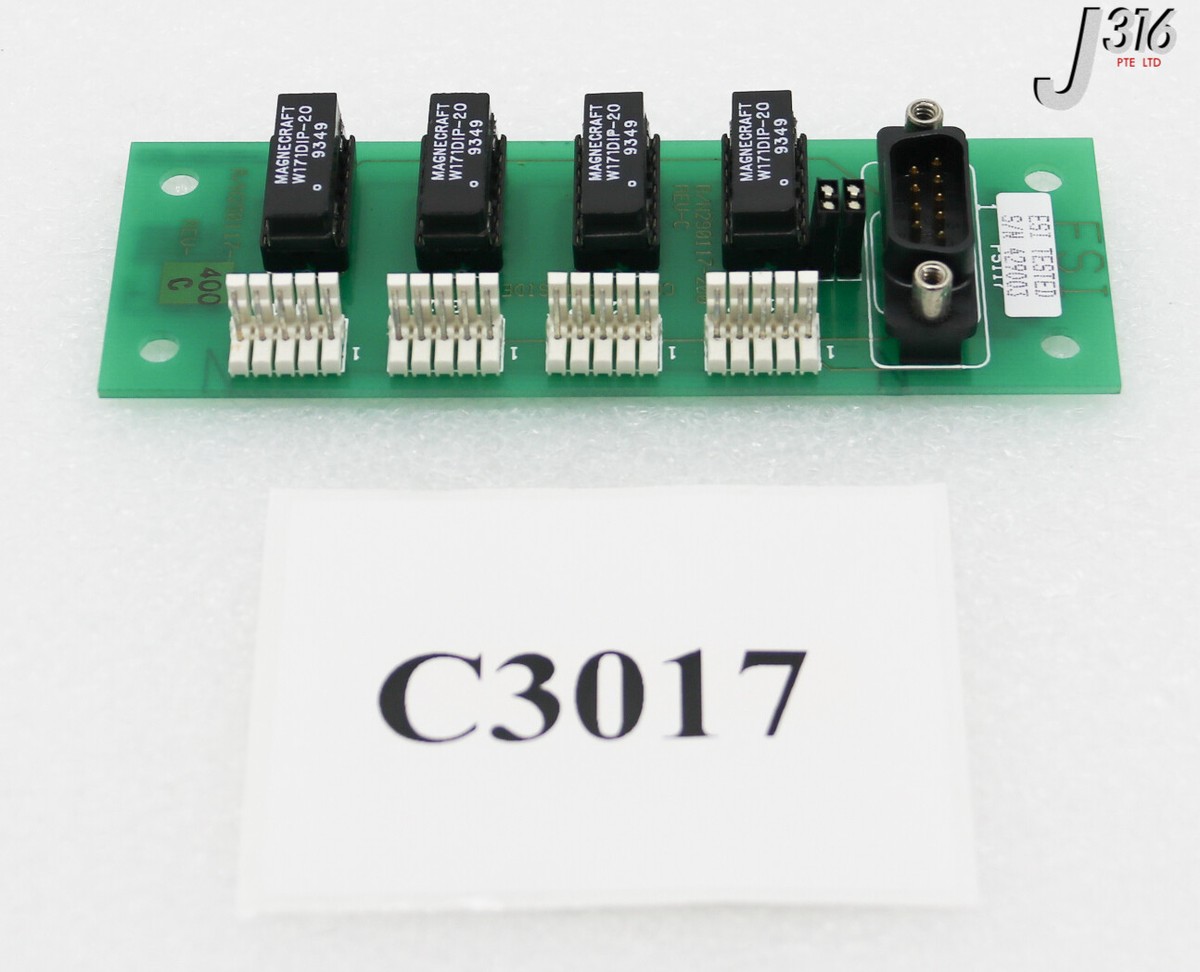 C3017 FSI PCB, RS232 COMMUNICATION (NEW) 290117-400 | eBay