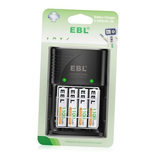 Rechargeable AAA Batteries, 4-Pack Triple AAA Battery and AA AAA Battery-image