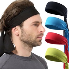 Sports Headband Pirate Head Band Bandana Sweat Wicking Sweatbands for Men Women