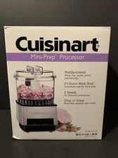 Cuisinart DLC-1SS Mini Prep Food Processor Brushed Metal BRAND NEW IN BOX