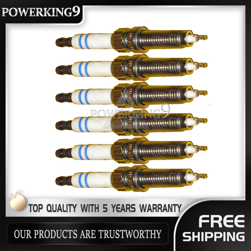 12120037582 6PCS For BMW 335i 435i 535i 640i X3 X5 Platinum Spark Plug 