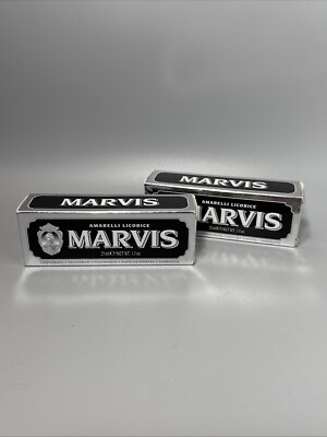 Marvis Toothpaste Amarelli Licorice 1.3 oz - Free Shipping