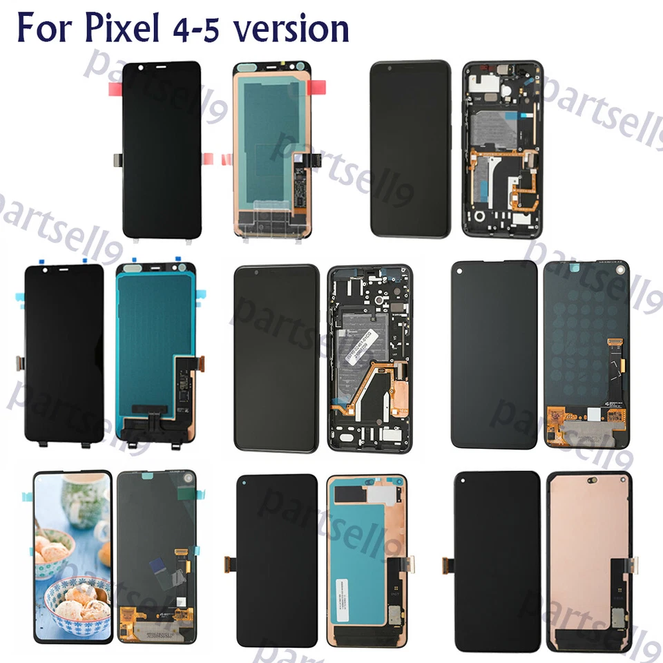 Lote Pantalla Táctil Pantalla LCD OLED Para Google Pixel 2 3 XL 3A 4 XL 4A 5A 6A 7 Pro Foto 2 de 4