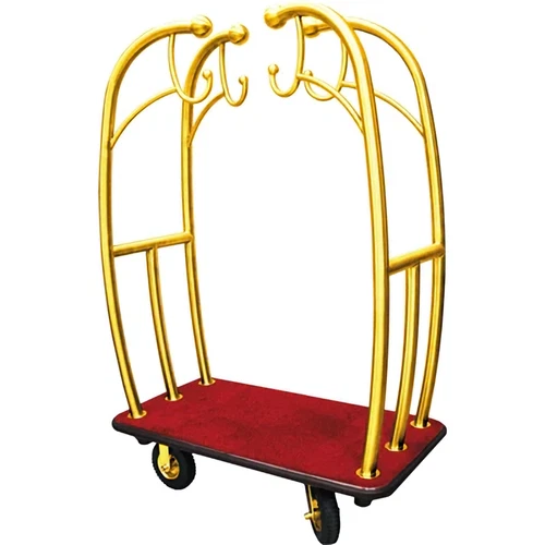 MCL212T High quality titanium gold plated luggage cart
