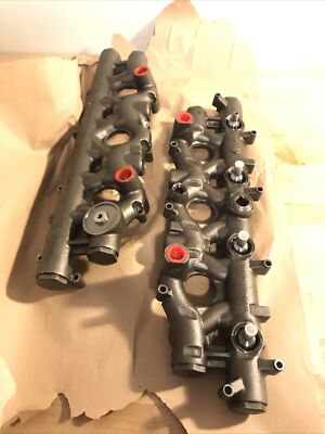 2 Ford Super Duty Powerstroke Fuel Injector 6.0 Oil Rail OEM 1844549c1 1844549c2