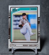 Robby Snelling Rated Prospect Rookie 2024 Donruss Card #105 San Diego Padres