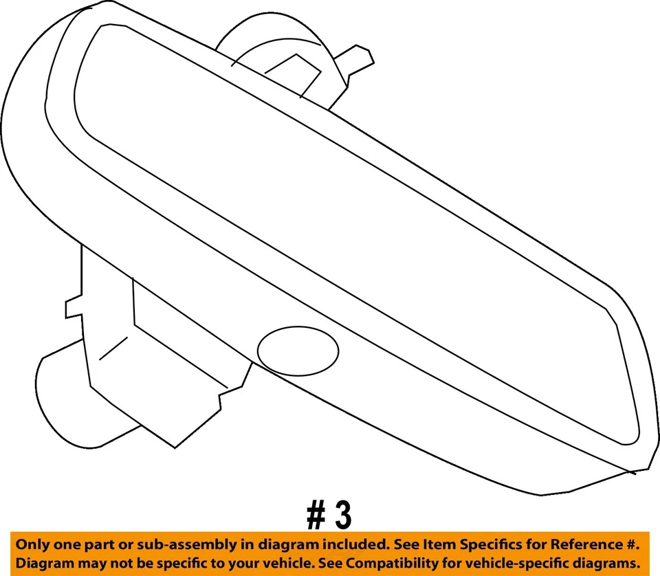 Espejo retrovisor interior delantero central usado se adapta a: BMW 640I 2016 con atenuación automática Foto 4 de 4