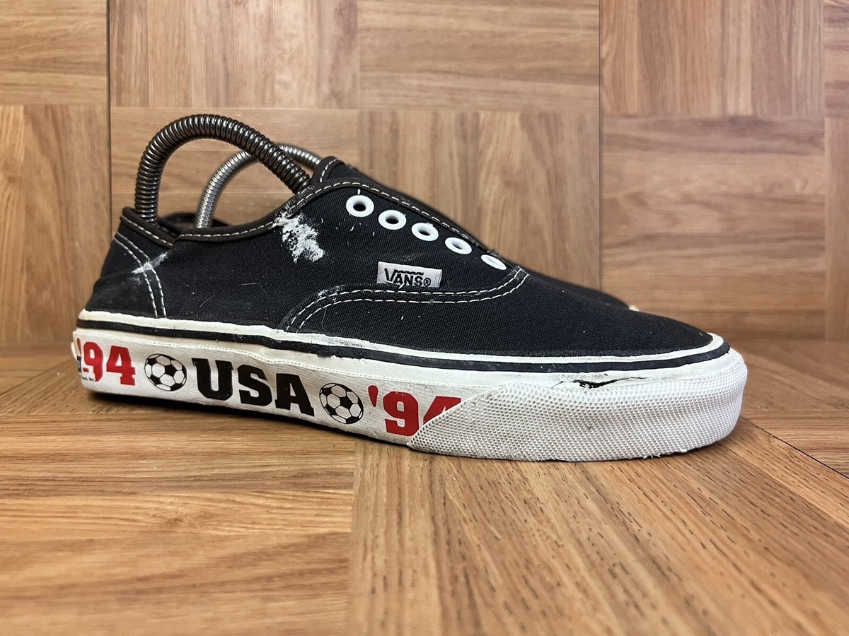 VNTG🔥 VANS NOSS Made in USA Sz 7 Men's Fifa World Cup USA 1994