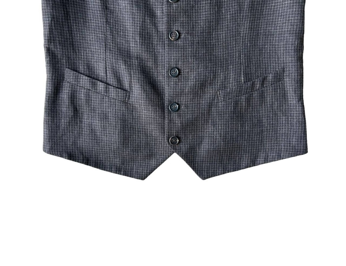 Brunello Cucinelli linen/wool/silk tailoring waistcoat vest