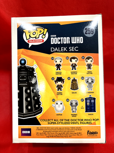 Funko POP! Doctor Who ELEVENTH DOCTOR #235 + TWELFTH DOCTOR #238 DALEK SEC #259 - Picture 17 of 19
