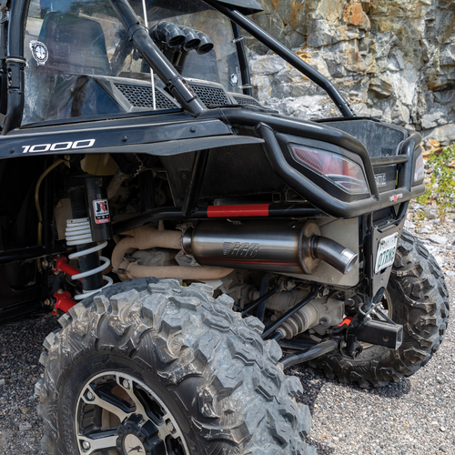 GGB Exhaust Trail Muffler For 2015-2019 Arctic Cat Wildcat X 1000 - Picture 7 of 8
