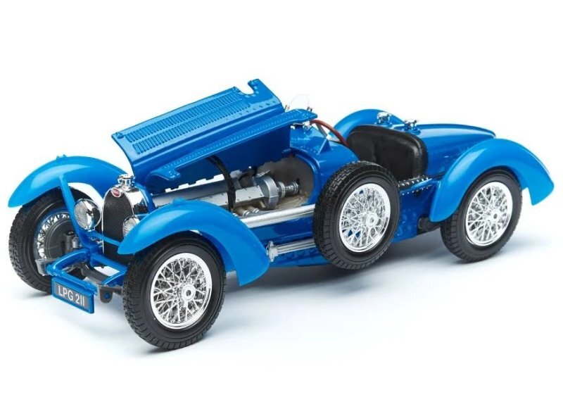 未開封　ブガッティ　タイプ59 1934  1:18 ミニカー 1/18 1934 ブガッティ T59 青色 ブラゴ 特別仕様 1934