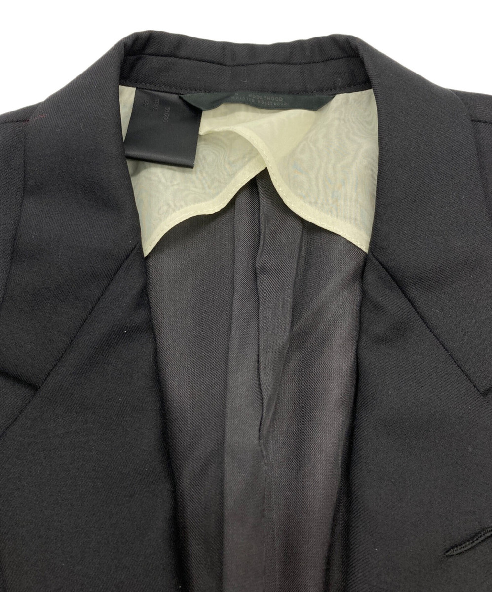 N.HOOLYWOOD tailored jacket Size: 38R Black Men JK01 PEG | eBay N.HOOLYWOOD tailored jacket Size: 38R Black Men JK01 PEG | eBay