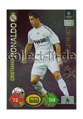Panini Super Strike Champions League 2009/10 279 Cristiano Ronaldo CHAMPION