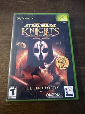 Star Wars: Knights of the Old Republic II - The Sith Lords (Xbox) CIB Tested