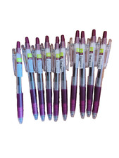 10PCS Pilot Juice 0.38MM Gel Ink Ballpoint Pen DARK RED INK LJU-10UF-DR