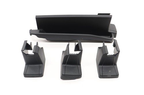 2015 - 2024 FORD EDGE FRONT RIGHT SIDE SEAT TRACK COVER SET OF 4 OEM BLACK_PE