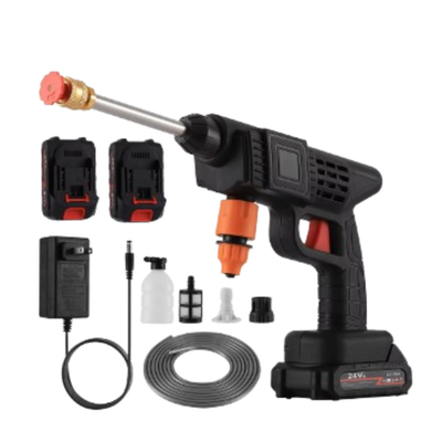 #ad 300W Cordless Pressure Washer 30Bar High Pressure Car Wash Gun 12000mAh Battery $59.99