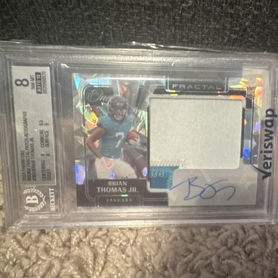 Panini One 2024 Brian Thomas Jr. Fractal RPA #393 /50