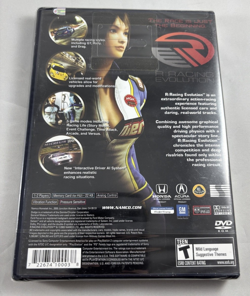 R: Racing Evolution (Sony PlayStation 2, 2003) for sale online | eBay