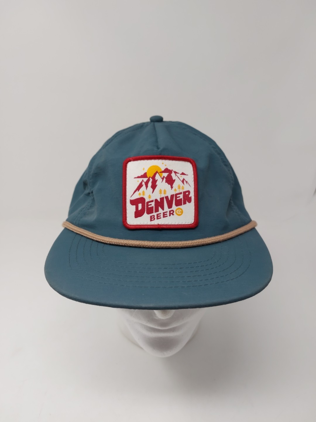 Denver Beer Patch Logo Snapback Hat Adjustable Br… - image 3