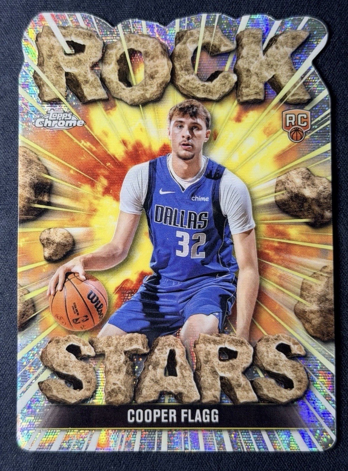 2025-26 Topps Chrome - Rock Stars Cooper Flagg #RS-16 Case Hit SSP RARE RC