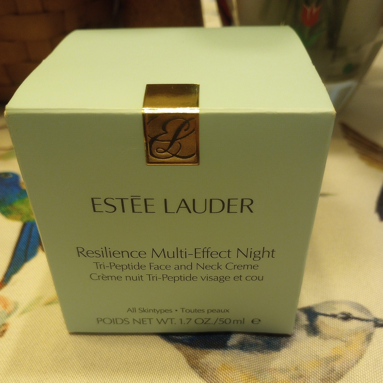 Estée Lauder Resilience Multi-Effect Night Tri-Peptide Cream for Face & Neck 1.7 oz