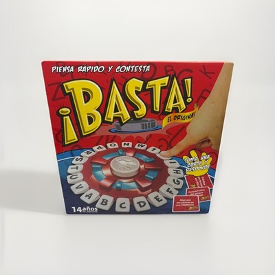 ¡BASTA! JUEGO  DE MESA EN ESPAÑOL- SUPER DIVERTIDO! 14 ANOS TOMA UNA CARTA Y NEW