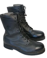 Addison Military Surplus Steel Toe Boots size 12R Made In USA Foam Insoles New!