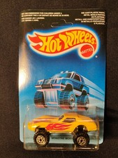 HOT WHEELS. MONSTER VETTE 1986 Malaysia International Card Unpunched 🔥003